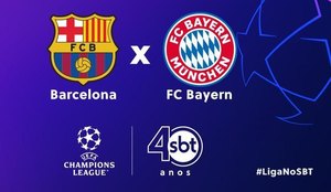 Barcelona e Bayern de Munique se enfrentam pela Liga dos Campeões