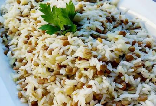 ARROZ COM LENTILHA 31 12 2019