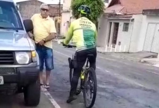 Agente é ameaçado após abordar motorista infrator da Paraíba