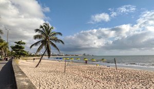 Praia de manaira em joao pessoa pb