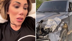 Taty Girl falou sobre acidente nas redes sociais