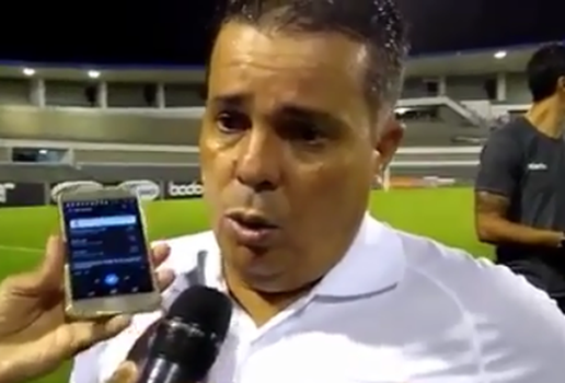 EVARISTO PIZA APOS EMPATE 30 03