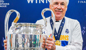 Carlo Ancelotti atualmente está no Real Madrid