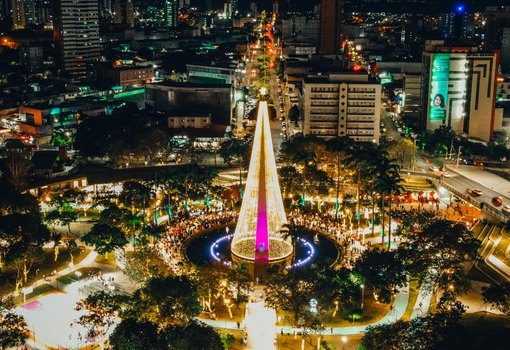 Natal iluminado CG