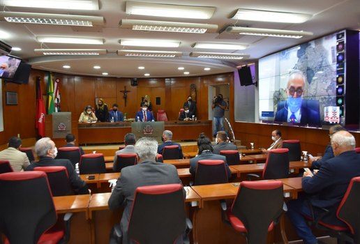 Plenário da Câmara Municipal de João Pessoa.