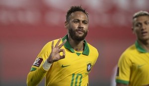 Neymar chegou a 69 gols em 113 jogos com a camisa da Seleção