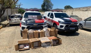 Polícia Militar intercepta carga de cigarros contrabandeados na Paraíba