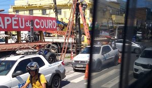 Poste pega fogo mangabeira joao pessoa