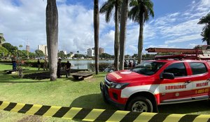 Corpo afogado morto parque da lagoa 05 08 24 foto geri junior