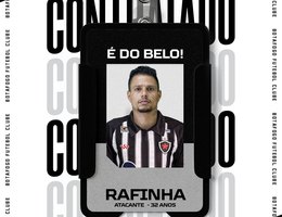 RAFINHA É ANUNCIADO PELO BELO