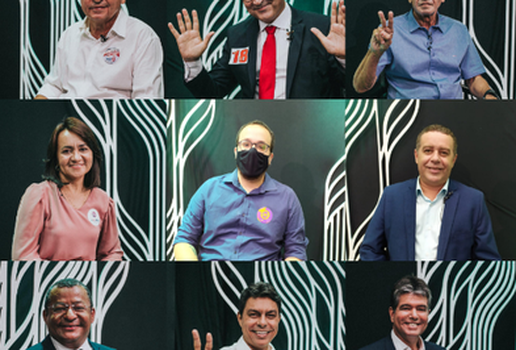 Candidatos debate TV Tambau