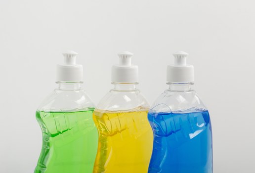 Lavar liquidos com espaco para texto