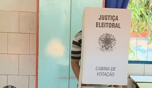 Cabine de votacao sbt