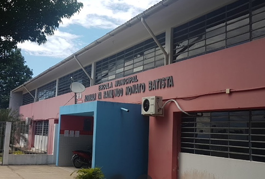 Escola localizada no bairro Colinas do Sul, em João Pessoa.