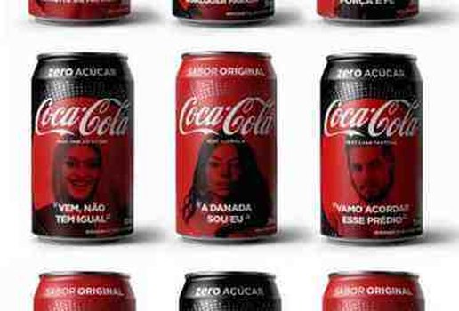 Latas da Coca Cola