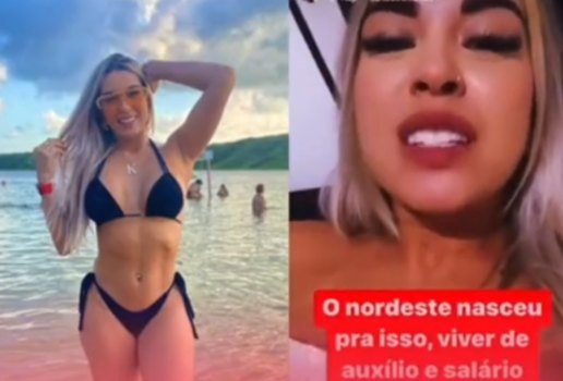 Influenciadora do RN perde redes sociais após xingar nordestinos