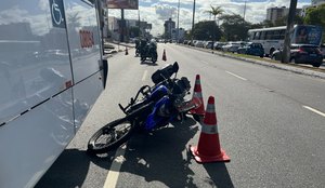 Acidente aconteceu no bairro de Manaíra