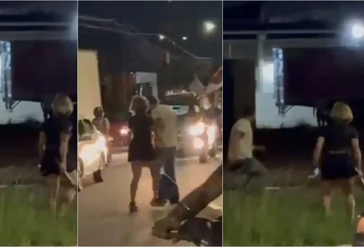 Mulher agredida no transito ha 3 meses e suspeita