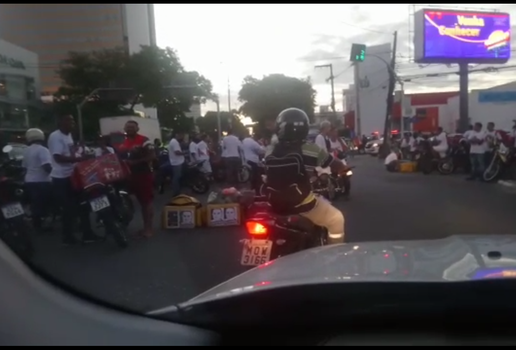 Caso Kelton Marques: motoboys fazem novo protesto em João Pessoa