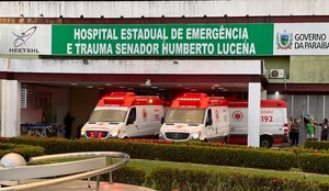 Hospital de Trauma, em João Pessoa.