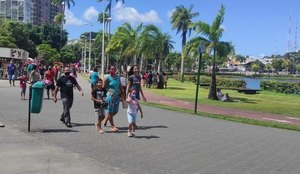 Parque Solon de Lucena, em João Pessoa.