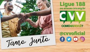 CVV abre inscrições para novos voluntários em João Pessoa
