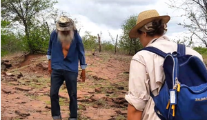 Pegadas de dinossauro de 125 milhoes de anos sao encontradas na Paraiba 1