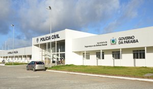 Sede da Central de Polícia, em João Pessoa