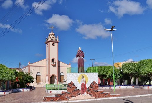 Igreja Matriz da cidade de Cacimba de Dentro.