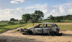 Corpos e carro foram encontrados na manhã desta quarta (2).