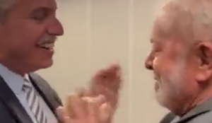 Lula se reúne com presidente argentino, Alberto Fernández