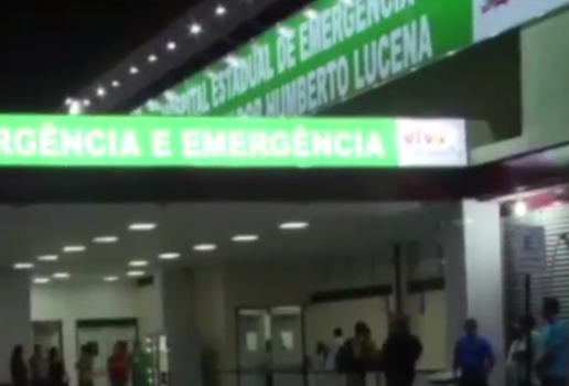 Hospital de emergencia e trauma noite