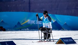 Paraibano inicia disputas nos Jogos Paralímpicos de Inverno, em Pequim
