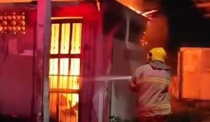 Incendio borracharia