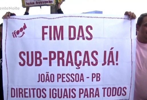 Protesto aconteceu nesta sexta (9) em João Pessoa