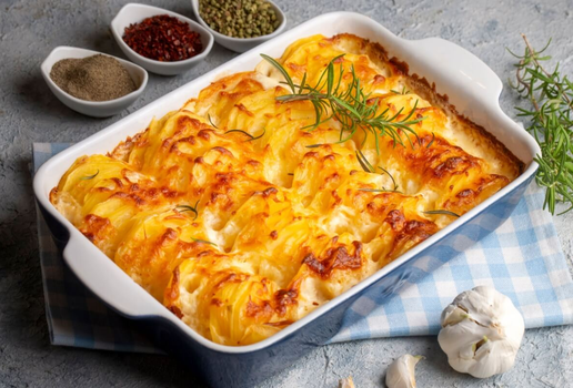 Batata gratinada cremosa (Imagem: Esin Deniz
| Shutterstock)