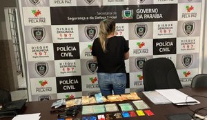 Mulher foi detida em Patos, no Sertão