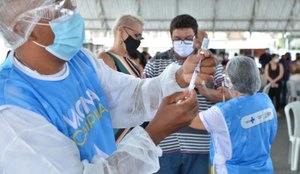 vacinação em Campina Grande, na Paraíba