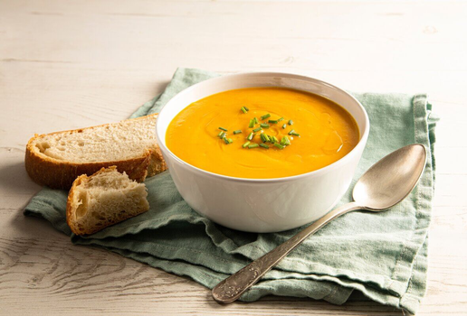 Sopa cremosa de abóbora (Imagem: Hans Geel | Shutterstock)