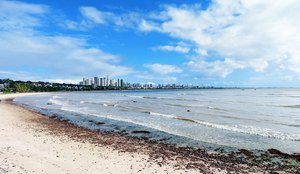 Praia de Cabo Branco, em João Pessoa