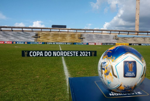 Copa do nordeste bola 2021 foto divulgacao sant A CRUZ