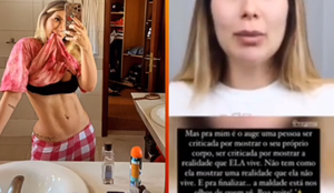 Virginia Fonseca e a barriga chapada pós parto; especialista explica riscos