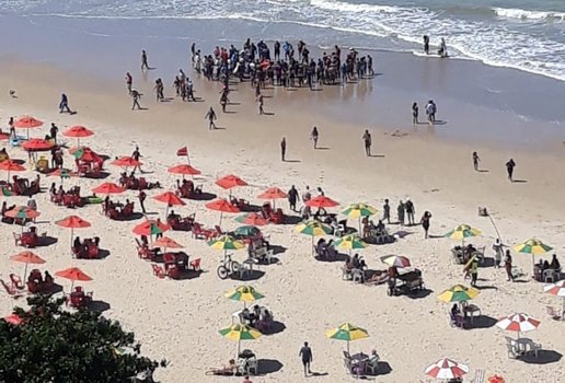 Ataque de tubarão registrado na praia de Piedade