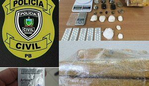 Operação da Polícia Civil apreende 7kg de drogas