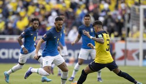 Com gol de Casemiro, Seleção Brasileira empata em 1 a 1 com Equador