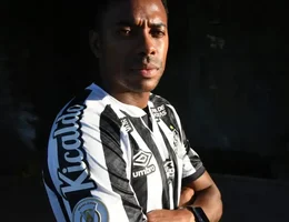 Robinho divulgacao santos