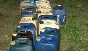 PM prende dupla e apreende 200 litros de gasolina em Cabedelo