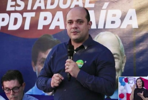PDT oficializa candidatura de André Ribeiro ao senado pela Paraíba