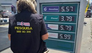 Litro da gasolina pode ser encontrado a R$ 5,47 em João Pessoa