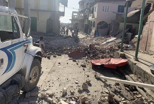 Terremoto de magnitude 7,2 é sentido no Haiti